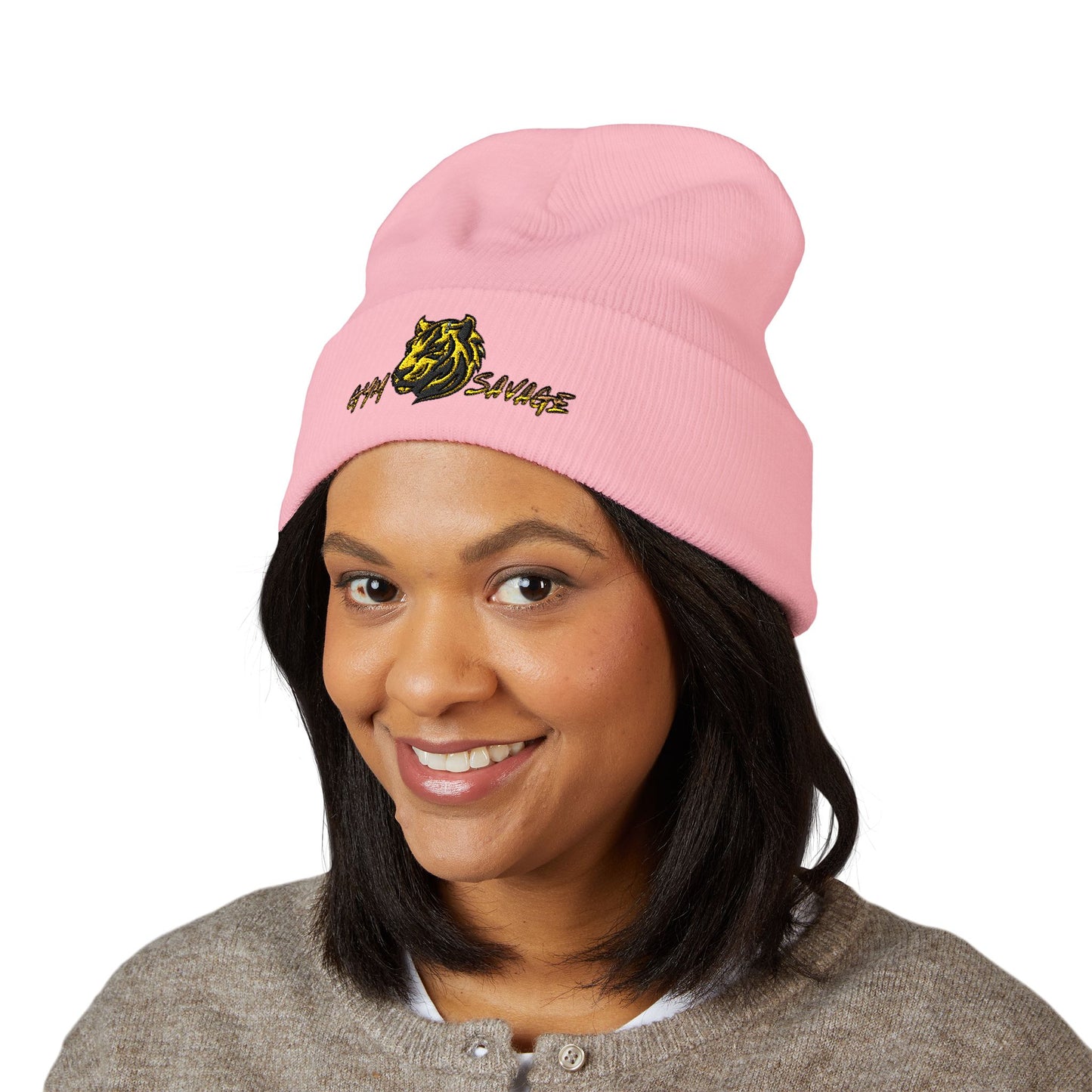 Embroider Gym Savage Beanie
