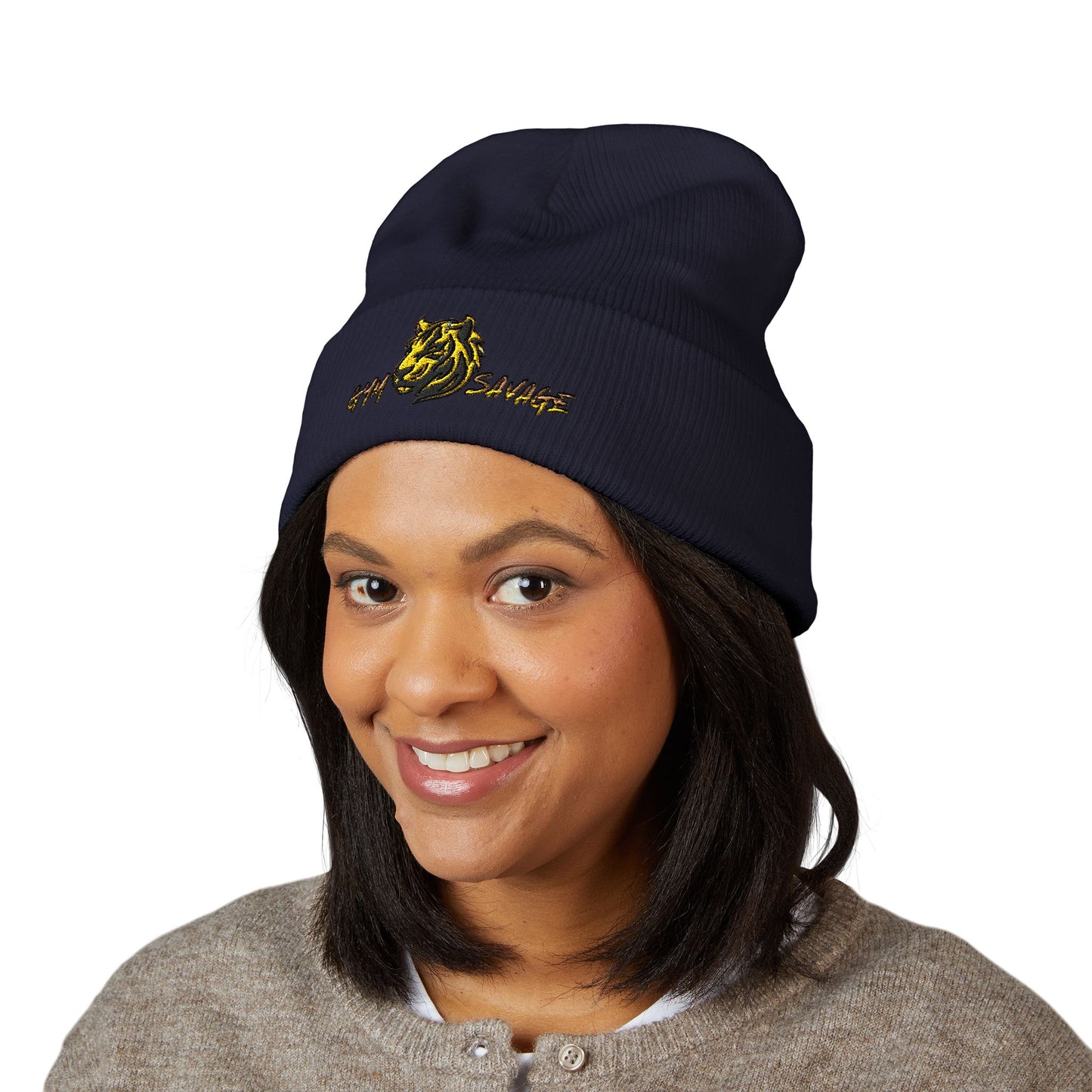 Embroider Gym Savage Beanie