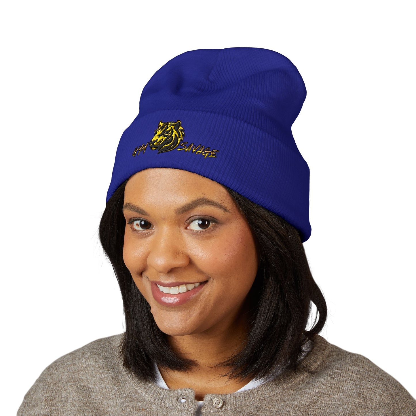 Embroider Gym Savage Beanie